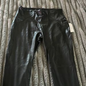 Faux leather leggings - nwt
